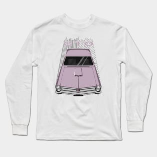 Pontiac GTO 1965 - Iris Mist Pink Long Sleeve T-Shirt